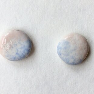 Kyanite × Labradorite Earrings／カイヤナイト×ラブラドライトピアス