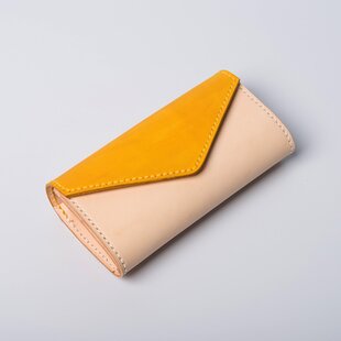 yu様オーダー品］栃木レザーコンチョ紐巻き長財布Camel | iichi 日々の