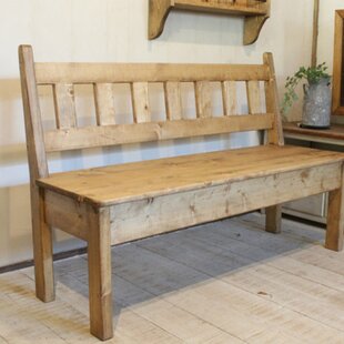 ハンドメイド　シャビーなカントリーベンチ120背もたれつき シャビーなカントリーベンチ120背もたれつき | iichi 日々の暮らしを