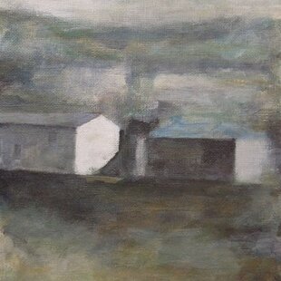 16×23㎝「優しい夕空」サムホール・油彩・原画 | iichi 日々の暮らしを