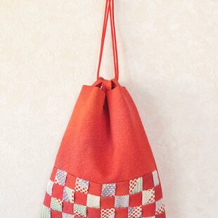 バンブーバッグ はな刺繍風 フラワー | iichi 日々の暮らしを心地よく
