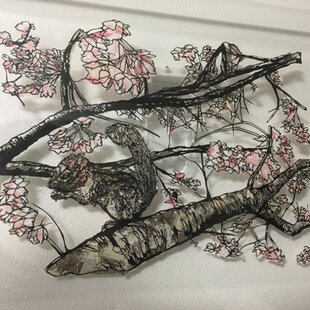 十一面観音切り絵 A3サイズ | iichi 日々の暮らしを心地よくする