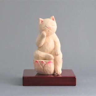 裸婦木彫台座に座る | iichi 日々の暮らしを心地よくするハンドメイド