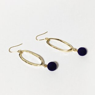 アクセサリー 専用レッドファントムクォーツピアス A1