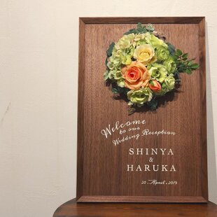 ☆クレイフラワー作品（藤の花の壁掛け）☆ | iichi 日々の暮らしを