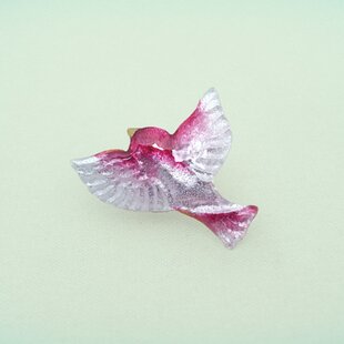 プチポワン・プチポアン☆刺繍ブローチ　ピンク薔薇 ヴィンテージ プチポワン 薔薇と小花のブローチ | iichi 日々の暮らし