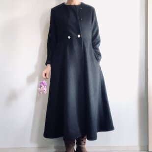 Y様専用）古布リメイク 藍染リバーシブルミニフードジャケット