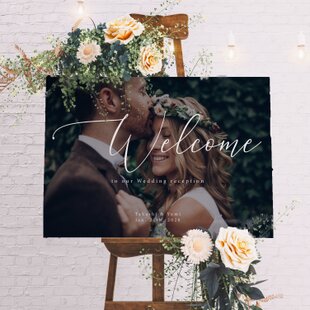 人気！結婚式 ウェルカムボード☆V-1（A1/B2/A2/B3/A3/B4/A4） | iichi