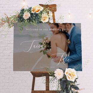 RYUMARI様 ウエルカムボード　UK-A1 人気！結婚式 ウェルカムボード☆V-2（A1/B2/A2/B3/A3/B4/A4） | iichi
