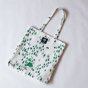 受注制作】チェリー刺繍のヌビトートバッグ＊ベージュ | iichi 日々の