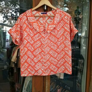 着物リメイク　フリルいっぱいブラウス 🌈着物リメイクdeフリルいっぱいのブラウス🌈 0003 - tamausagi529