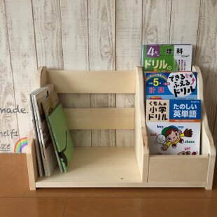 絵本棚（面出し3段+棚1段）幅64cm UN/AW 完成品 | iichi 日々の暮らし
