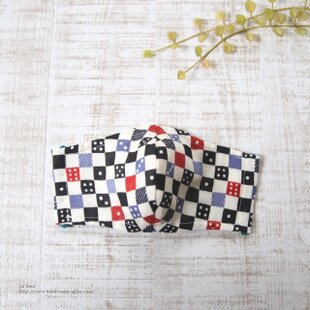 R-000 フェイス 立体 布 インナー マスク ハンドメイド 伝統 和柄 和風