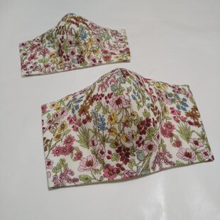 R-000 フェイス 立体 布 インナー マスク ハンドメイド 伝統 和柄 和風