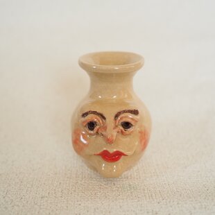 人面壺 Josephine (Human face pot, Josephine）」 | iichi 日々の