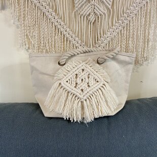バンブーバッグ はな刺繍風 フラワー | iichi 日々の暮らしを心地よく