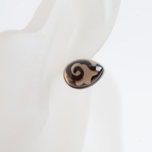 K24純金 丸玉スタッドピアス ポスト8mm◇ K24 Round Ball Stud（片耳