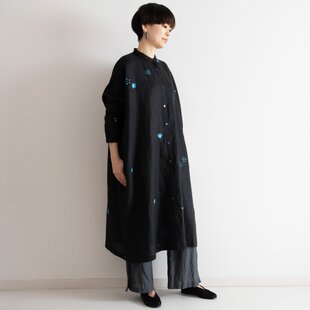 黒留袖リメイク ボレロ付きドレス | iichi 日々の暮らしを心地よくする