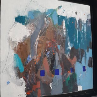 石川県金沢産24K純金箔使用○『太陽』○がんどうあつし絵画膠油絵