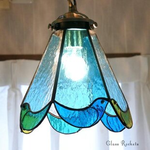 green amber アイアンベース ミニランプ ステンドグラス LED | iichi 