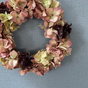 時間」wreath キングプロテアとヤナギのリース ナチュラル ドライ