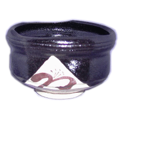 成起窯】近藤隆司造 織部茶碗 【共箱】寸法：長径12.5x短径11.5xH8.5cm