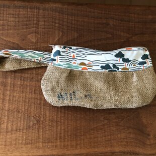 バンブーバッグ はな刺繍風 フラワー | iichi 日々の暮らしを心地よく