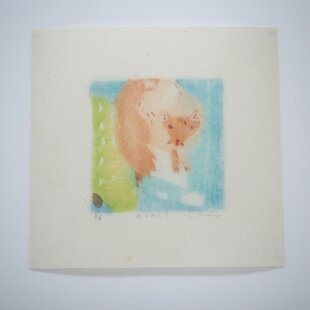 猫・2024/銅版画(額あり） | iichi 日々の暮らしを心地よくする