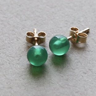 ブルーピーターサイト 1粒ピアス 14kgf | iichi 日々の暮らしを