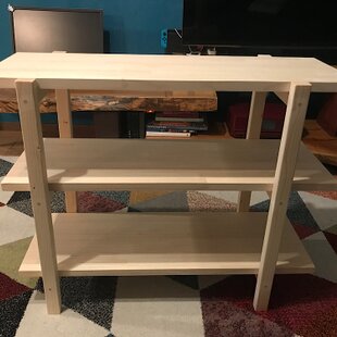 アンティーク風絵本棚（面出し3段+棚2段）幅87cm UN/W 完成品 | iichi
