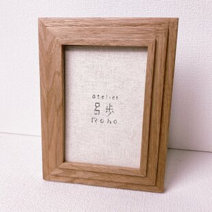 受注制作」天然木 無垢 屋久杉 ミニチュア額縁 外寸14×14㎝ | iichi