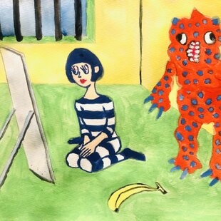 パステルアート 月明かりへのいざない パステル画原画 | iichi 日々の