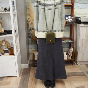 鹿革のシガレットケース 鹿角スカルボタン | iichi 日々の暮らしを