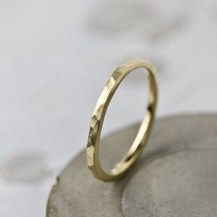 ハンドメイドリング シルバーアクセサリー スプーンリング