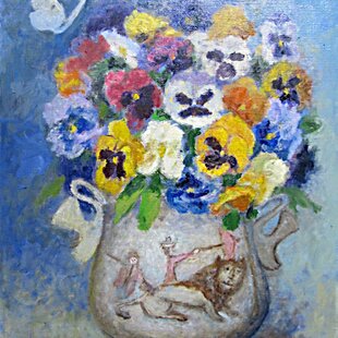 まると心で一つになるアート○〖太陽〗 がんどうあつし油絵画原画SM額