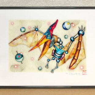 鯉・2018/銅版画 (額あり） | iichi 日々の暮らしを心地よくする
