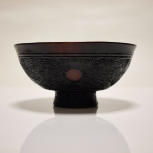 ◇アンティーク◇ 大樋長阿弥造 大樋飴釉茶碗 【木箱】サイズ ：口径