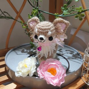 sample　あみぐるみ　オーダーメイド　アートドール　猫　ぬいぐるみ オーダーメイド猫あみぐるみ（毛糸のぬいぐるみ） | iichi 日々の