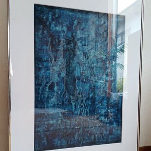 16×23㎝「優しい夕空」サムホール・油彩・原画 | iichi 日々の暮らしを