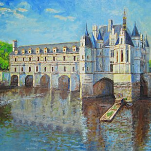 肉筆原画○【プラチナ青のひかり】○がんどうあつし絵画油絵シルバー額 