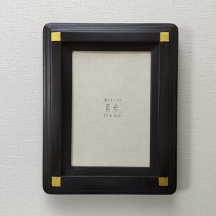紅型染め【流水あやめと蝶】額 (展示品) | iichi 日々の暮らしを 