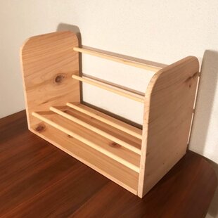 絵本棚（面出し3段+棚1段）幅64cm UN/UN 完成品 | iichi 日々の暮らし