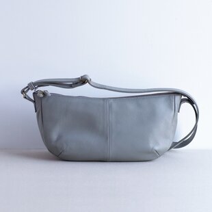 長財布が入る】本革 2WAY ショルダーバッグ ワンショルダー シュリンク