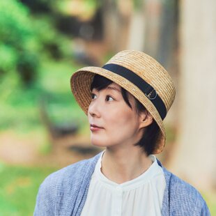 田中帽子店Anne（アンヌ）つば短 女優帽56cm 57.5cm 59cm 婦人用