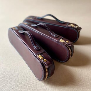 革のペンケース カラーオーダー | iichi 日々の暮らしを心地よくする