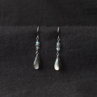 フェミモルファイト 1粒ピアス 14kgf 希少石 | iichi 日々の暮らしを