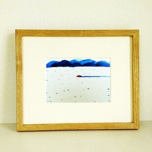 三浦の大地(水彩画 額装済み) - メルカリ