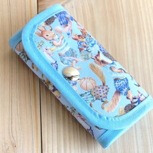 ハンドメイド☆ミニキーケース 紺ミナペルホネン蝶々 | iichi 日々の