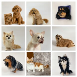 ☆愛犬オーダーメイドMサイズ☆愛犬 ハンドメイド メモリアル いぬ