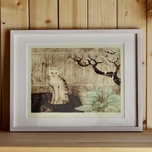 ○【雪のドット&白富士】○がんどうあつし肉筆絵画アクリルF4ブラウン ○【雪のドット&白富士】○がんどうあつし肉筆絵画アクリルF4ブラウン